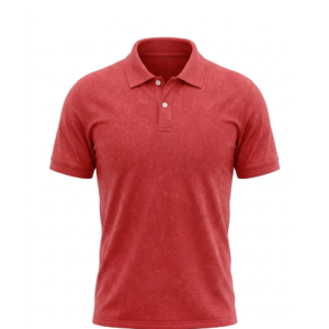 Home classic red polo t shirt